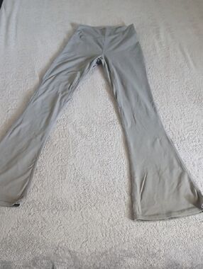 Light Gray Flare Yoga Pants